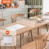 imageVEVOR Clear Table Cover Protector 48 inch1230 mm Round Table Cover 15 mm Thick PVC Plastic Tablecloth Waterproof Desktop Protector for Writing Desk Coffee Table Dining Room Table96 x 24 Rectangular