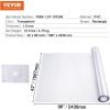 imageVEVOR Clear Table Cover Protector 48 inch1230 mm Round Table Cover 15 mm Thick PVC Plastic Tablecloth Waterproof Desktop Protector for Writing Desk Coffee Table Dining Room Table96 x 42 Oblong