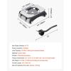 imageVEVOR Furniture Lifter Tool 750 lbs Load Capacity Furniture Sliders with Wheels Carbon Steel Panel DualRow ampamp EightWheel Structure Heavy Duty Appliance Roller Dolly for Appliances Sofa Fridge