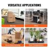 imageVEVOR Furniture Moving Dolly 16 x 11in 500 lbs Capacity Furniture Movers Dollies 4 Wheels Portable Moving Rollers Heavy Duty Interlocking Small Flat Dolly Cart for Heavy Furniture 2 Pack Black