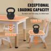 imageVEVOR Kids Table and Chairs Toddler Table and Chair Set Children Wooden MultiActivity Table for Play Art Craft Reading Learning Eating 1 Table and 2 ChairsKids Adjustable Table