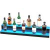 imageVEVOR LED Lighted Liquor Bottle Display 1 Tier 60 Inches Whiskey Rack Supports USB Illuminated Home Bar Shelf with RF Remote ampamp App Control 7 Static Colors Acrylic Lighted Shelf for 15 Bottles2 Step 40 Inches
