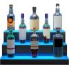 imageVEVOR LED Lighted Liquor Bottle Display 2 Tiers 30 Inches Supports USB Illuminated Home Bar Shelf with RF Remote ampamp App Control 7 Static Colors 14 H Timing Acrylic Lighted Shelf for 16 Bottles3 Tiers 24 Inches