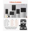 imageVEVOR Mixer Slider Mat for Tilt Head Kitchen Aid 558 Qt Stand Mixer kitchenaid Mixer Slider with PTFE Feet Kitchen Countertop Storage Accessories Moving Tray attachments Natural WoodDeep  Large 16D x 12W