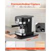 imageVEVOR Mixer Slider Mat for Tilt Head Kitchen Aid 558 Qt Stand Mixer kitchenaid Mixer Slider with PTFE Feet Kitchen Countertop Storage Accessories Moving Tray attachments Natural WoodDeep  Large 16D x 12W