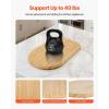 imageVEVOR Mixer Slider Mat for Tilt Head Kitchen Aid 558 Qt Stand Mixer kitchenaid Mixer Slider with PTFE Feet Kitchen Countertop Storage Accessories Moving Tray attachments Natural WoodFor 455 Qt Kitchenaid Mixer