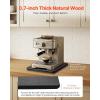 imageVEVOR Mixer Slider Mat for Tilt Head Kitchen Aid 558 Qt Stand Mixer kitchenaid Mixer Slider with PTFE Feet Kitchen Countertop Storage Accessories Moving Tray attachments Natural WoodWide  Medium 105D x 13W