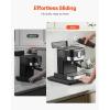 imageVEVOR Mixer Slider Mat for Tilt Head Kitchen Aid 558 Qt Stand Mixer kitchenaid Mixer Slider with PTFE Feet Kitchen Countertop Storage Accessories Moving Tray attachments Natural WoodWide  Medium 105D x 13W