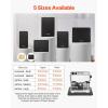 imageVEVOR Mixer Slider Mat for Tilt Head Kitchen Aid 558 Qt Stand Mixer kitchenaid Mixer Slider with PTFE Feet Kitchen Countertop Storage Accessories Moving Tray attachments Natural WoodWide  Medium 105D x 13W