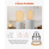 imageVEVOR Mixer Slider Mat for Tilt Head Kitchen Aid 558 Qt Stand Mixer kitchenaid Mixer Slider with PTFE Feet Kitchen Countertop Storage Accessories Moving Tray attachments Natural WoodFor 58 Qt Kitchenaid Mixer