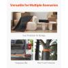 imageVEVOR Moving Blankets 6 Pcs 72 x 40 in 26 lbsdz Large Packing Blankets with Cotton Filling Heavy Duty Nonwoven Fabric Padded Moving Blanket for Shipping Wrapping Protecting Furniture12 Pcs32 lbsdz
