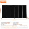 imageVEVOR Room Divider 3 Panel Room Divider Folding Privacy Screen and Portable Partition Divider for Room Separation Freestanding Room Partitions for Office Bedroom Study BeigeBlack