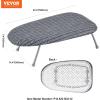 imageVEVOR Tabletop Ironing Board 234 x 144 Small Iron Board with Heat Resistant Cover and 100 Cotton Cover Mini Ironing Board with 7mm Thickened Needle Cotton Layer for Small Spaces Travel Use234 x 144