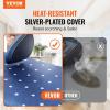 imageVEVOR Tabletop Ironing Board 234 x 144 Small Iron Board with Heat Resistant Cover and 100 Cotton Cover Mini Ironing Board with 7mm Thickened Needle Cotton Layer for Small Spaces Travel Use55 x 15