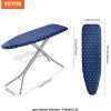imageVEVOR Tabletop Ironing Board 234 x 144 Small Iron Board with Heat Resistant Cover and 100 Cotton Cover Mini Ironing Board with 7mm Thickened Needle Cotton Layer for Small Spaces Travel Use55 x 15