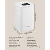 imageVEVOR Towel Warmers for Bathroom Towel Warmer Bucket with Child Lock ampamp HighTemp Light ampamp 24H Delay Timer ampamp Auto Shut Off Fits up to 4 Oversized Towels Blankets Clothes Bathrobes and More WhiteTowel Warmer with White Lid
