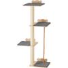 imageVEVOR Wall Mounted Cat Shelves Perches with Jumping Boards Hammock Sofa Cat Furniture and Shelves up to 40 lbs for Sleeping Playing Climbing Set of 6Fixed