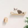 imageVEVOR Wall Mounted Cat Shelves Perches with Jumping Boards Hammock Sofa Cat Furniture and Shelves up to 40 lbs for Sleeping Playing Climbing Set of 6Free