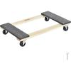 imageHardwood Furniture Moving Dolly 30 in x 18 in 4 x 3 PP Swivel Casters Heavy Duty Wooden Mover Dollies Moving Cart with Wheels for Heavy Furniture 1000 lbs Capacity 1 Pack30in x 18in1 Pack