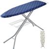 imageVEVOR Tabletop Ironing Board 234 x 144 Small Iron Board with Heat Resistant Cover and 100 Cotton Cover Mini Ironing Board with 7mm Thickened Needle Cotton Layer for Small Spaces Travel Use55 x 15