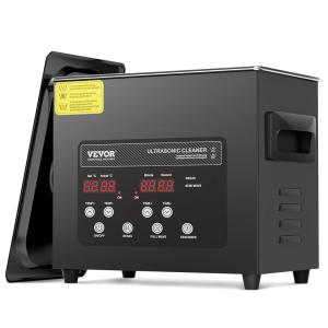 imageVEVOR 10L Ultra Sonic Cleaner 240W Digital Ultrasonic Cleaning Machine with Gentle Mode ampamp Upgraded Degassing 40kHz Industrial Ultrasound Cleaner with Heater ampamp Timer for Retainer Jewelry Tools3L