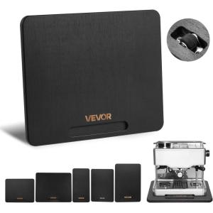 imageVEVOR Mixer Slider Mat for Tilt Head Kitchen Aid 558 Qt Stand Mixer kitchenaid Mixer Slider with PTFE Feet Kitchen Countertop Storage Accessories Moving Tray attachments Natural WoodWide  Medium 105D x 13W