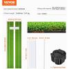 imageVEVOR 10x3ft SoftballBaseball Pitching Mat with Rubber Mound  AntiFade Turf ampamp AntiSlip Foam Backing Portable Fastpitch Training Aid for IndoorOutdoor Practice RedGreenGreen