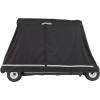 imageVEVOR 22 Passenger Golf Cart Cover 600D Polyester Full Cover Suitable for 22 Seats Golf Carts Waterproof Sunproof and Dustproof Outdoor Golf Cart Cover with Three Zipper Doors Black