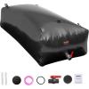 imageVEVOR 240L634 Gallon Water Storage Bladder Portable RV Water Tank 1000D PVC Collapsible Water Storage Containers Soft Water Storage Bag Water BladderCamping Emergency WaterBlack