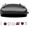 imageVEVOR 240L634 Gallon Water Storage Bladder Portable RV Water Tank 1000D PVC Collapsible Water Storage Containers Soft Water Storage Bag Water BladderCamping Emergency WaterBlack