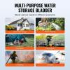 imageVEVOR 240L634 Gallon Water Storage Bladder Portable RV Water Tank 1000D PVC Collapsible Water Storage Containers Soft Water Storage Bag Water BladderCamping Emergency WaterBlack