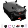 imageVEVOR 240L634 Gallon Water Storage Bladder Portable RV Water Tank 1000D PVC Collapsible Water Storage Containers Soft Water Storage Bag Water BladderCamping Emergency WaterBlack