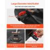 imageVEVOR 240L634 Gallon Water Storage Bladder Portable RV Water Tank 1000D PVC Collapsible Water Storage Containers Soft Water Storage Bag Water BladderCamping Emergency WaterUpgraded Black