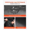 imageVEVOR 240L634 Gallon Water Storage Bladder Portable RV Water Tank 1000D PVC Collapsible Water Storage Containers Soft Water Storage Bag Water BladderCamping Emergency WaterUpgraded Black