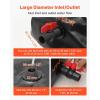imageVEVOR 240L634 Gallon Water Storage Bladder Portable RV Water Tank 1000D PVC Collapsible Water Storage Containers Soft Water Storage Bag Water BladderCamping Emergency WaterUpgraded Black