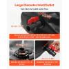 imageVEVOR 240L634 Gallon Water Storage Bladder Portable RV Water Tank 1000D PVC Collapsible Water Storage Containers Soft Water Storage Bag Water BladderCamping Emergency WaterUpgraded Black