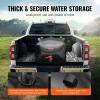 imageVEVOR 240L634 Gallon Water Storage Bladder Portable RV Water Tank 1000D PVC Collapsible Water Storage Containers Soft Water Storage Bag Water BladderCamping Emergency WaterBlack