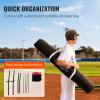 imageVEVOR 7x7ft Baseball Softball Practice Net Portable Baseball Training Net for Hitting Batting Catching Pitching Backstop Baseball Equipment Training Net7x7FTNo Strike Zone