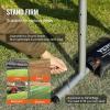 imageVEVOR 9 Hole Baseball Net 28quotx27quot Softball Baseball Training Equipment for Hitting Pitching Practice Heavy Duty Height Adjustable Trainer Aid with Strike Zone ampamp 4 Ground Stakes for Youth Adults