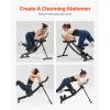 imageVEVOR AB Workout Machine Ab Workout Equipment at Home Gym Core ampamp Abdominal Trainers for Women 440 lbs Weight Capacity Strength Training Ab Cruncher Foldable Adjustable Fitness ExerciserHeight Adjustable