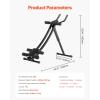 imageVEVOR AB Workout Machine Ab Workout Equipment at Home Gym Core ampamp Abdominal Trainers for Women 440 lbs Weight Capacity Strength Training Ab Cruncher Foldable Adjustable Fitness ExerciserHeight Adjustable