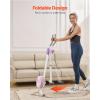 imageVEVOR AB Workout Machine Ab Workout Equipment at Home Gym Core ampamp Abdominal Trainers for Women 440 lbs Weight Capacity Strength Training Ab Cruncher Foldable Adjustable Fitness ExerciserHeight Adjustable
