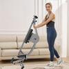 imageVEVOR AB Workout Machine Ab Workout Equipment at Home Gym Core ampamp Abdominal Trainers for Women 440 lbs Weight Capacity Strength Training Ab Cruncher Foldable Adjustable Fitness ExerciserWeight Adjustable