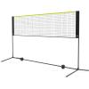imageVEVOR Badminton Net Height Adjustable Volleyball Net Wide Foldable Pickleball Net Portable Easy Setup Tennis Net Set with Poles Stand and Carry Bag for Kids Backyard Game Indoor Outdoor Use10ft