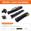 imageVEVOR Badminton Net Height Adjustable Volleyball Net Wide Foldable Pickleball Net Portable Easy Setup Tennis Net Set with Poles Stand and Carry Bag for Kids Backyard Game Indoor Outdoor Use14ft
