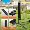 imageVEVOR Badminton Net Height Adjustable Volleyball Net Wide Foldable Pickleball Net Portable Easy Setup Tennis Net Set with Poles Stand and Carry Bag for Kids Backyard Game Indoor Outdoor Use10ft