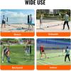 imageVEVOR Badminton Net Height Adjustable Volleyball Net Wide Foldable Pickleball Net Portable Easy Setup Tennis Net Set with Poles Stand and Carry Bag for Kids Backyard Game Indoor Outdoor Use10ft