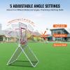 imageVEVOR Baseball and Softball Rebounder Net PitchBack Baseball Pitching Nest 3Way Baseball Softball Pitchback Net Fielding Trainer Bounce Back Net for FieldingThrowing Practice35X6 FT
