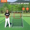 imageVEVOR Baseball and Softball Rebounder Net PitchBack Baseball Pitching Nest 3Way Baseball Softball Pitchback Net Fielding Trainer Bounce Back Net for FieldingThrowing Practice35X6 FT