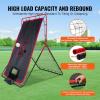 imageVEVOR Baseball and Softball Rebounder Net PitchBack Baseball Pitching Net Volleyball Pitch Return Trainer Rebound Net with Pitching Target All Angle Fielding Rebound Net for Grounders Pop Flies3X45FTupgraded 2IN1